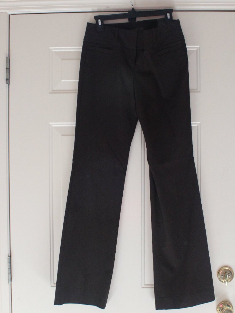 THE LIMITED Women’s 6 Long DREW FIT Flare Leg Pant Dark Brown NWT